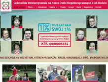 Tablet Screenshot of niepelnosprawni.org